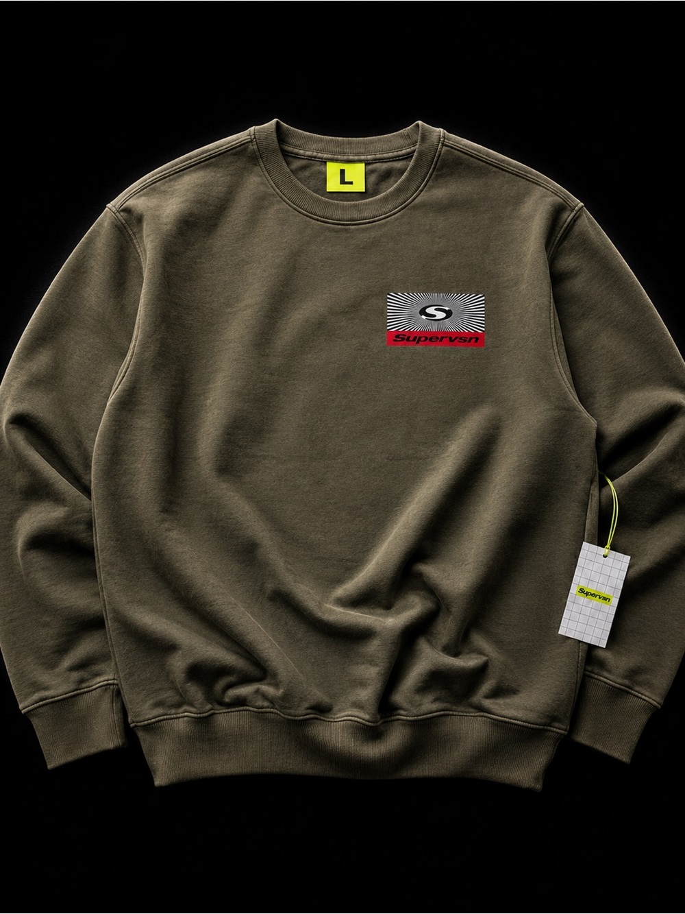 Supervsn Studios ‘Vibrate Higher Crewneck - Size L - NWT - Picture 2 of 3